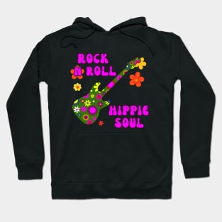 Rock N Roll, Hippie Soul, Flower Power, Hippie Hoodie